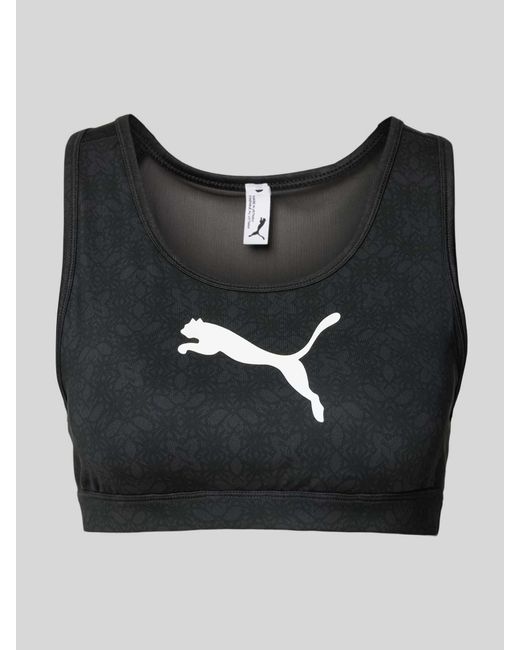 PUMA Beha Met Labelprint in het Black
