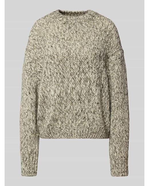 Marc O' Polo Natural Loose Fit Strickpullover aus Woll-Alpaka-Mix