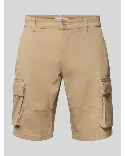 Only & Sons Bermuda Met Cargozakken in het Natural voor heren