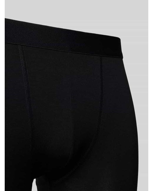Bread & Boxers Trunks Mit Elastischem Bund Im 2Er-Pack in Black für Herren