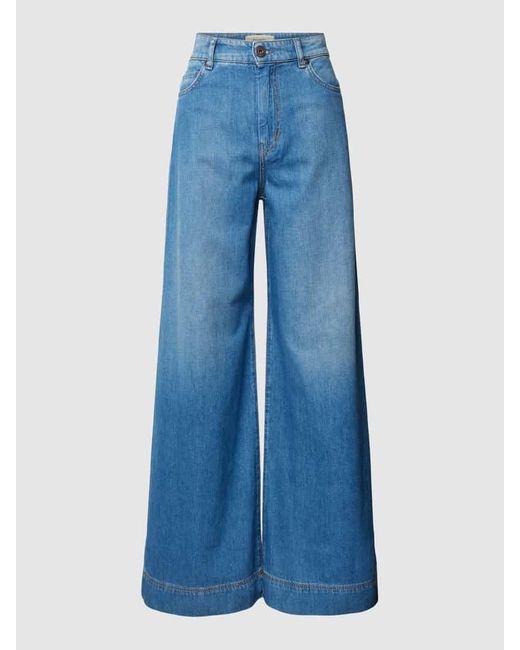 Weekend by Maxmara Blue Flared Jeans mit 5-Pocket-Design Modell 'VEGA'