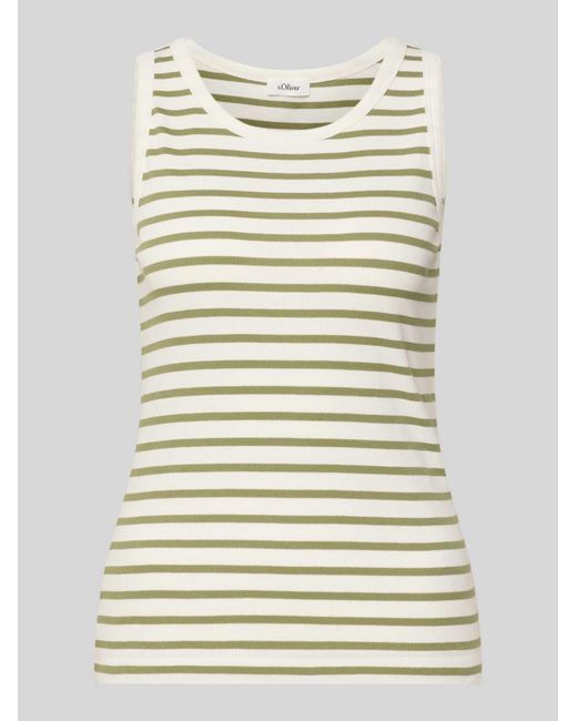 S.oliver Tanktops in het Natural