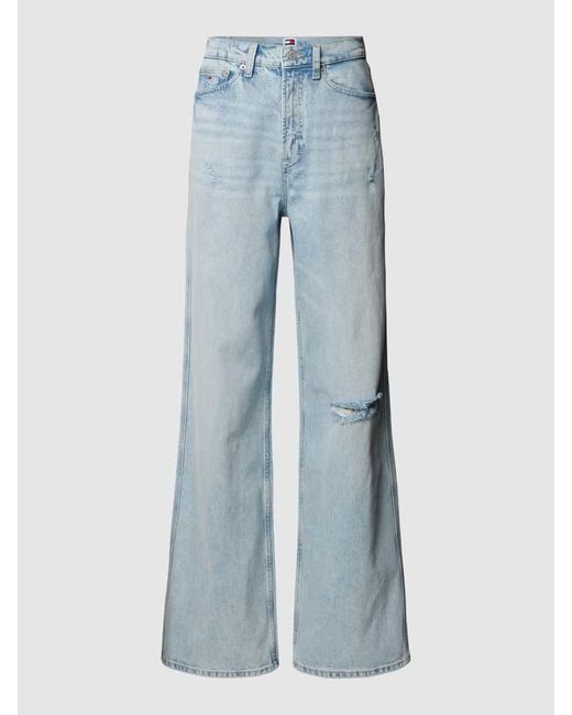 Tommy Hilfiger Blue High Waist Jeans im 5-Pocket-Design Modell 'CLAIRE'