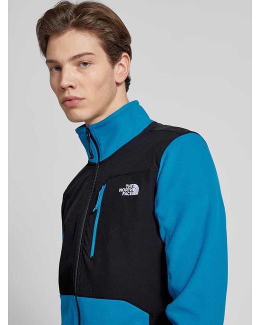 The North Face Jacke mit Label-Stitching Modell 'GLACIER' in Blue für Herren