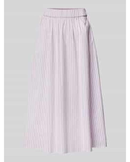 Joop! Midirok Met Elastische Band, Model 'Saskia' in het Pink