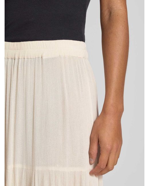ONLY Loose Fit Maxirok Van Pure Viscose in het Natural