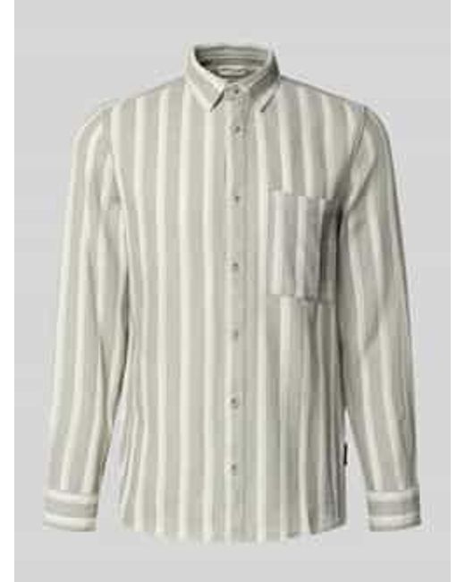 Tom Tailor Casual Overhemden in het Natural voor heren