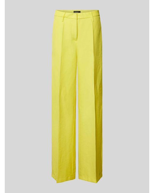 Cambio Yellow Hose mit Bügelfalten Modell 'ALVA'