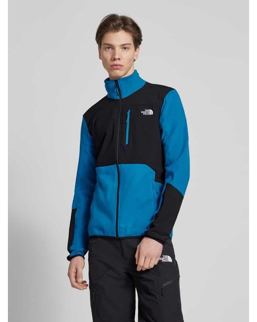 The North Face Jacke mit Label-Stitching Modell 'GLACIER' in Blue für Herren