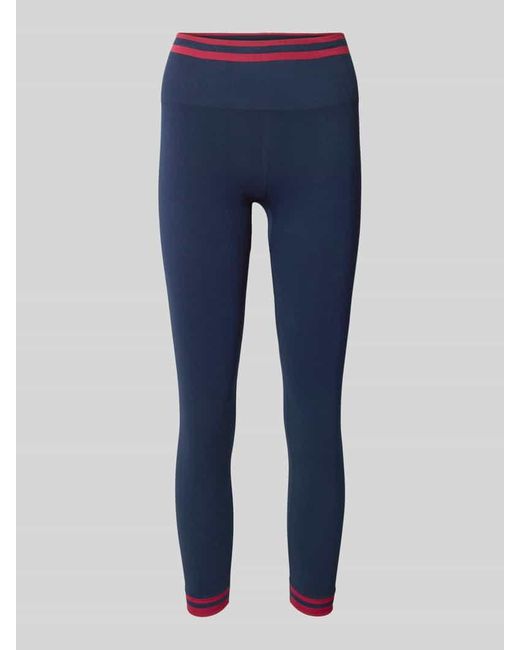 The Upside Blue Leggings mit elastischem Bund