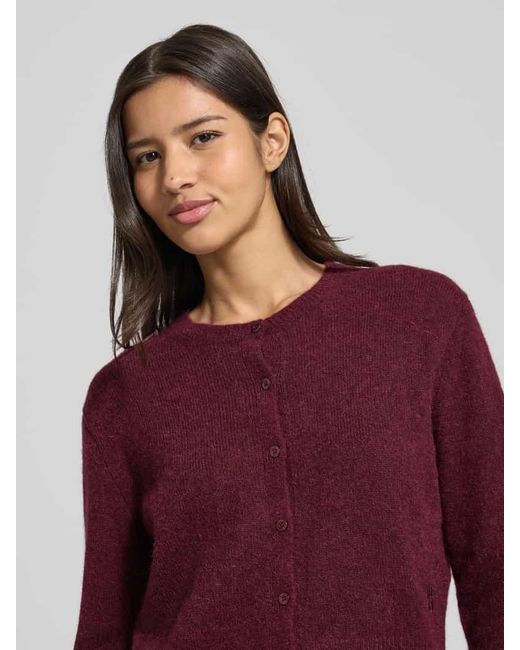 HUGO Red Regular Fit Strickjacke mit Woll-Anteil Modell 'SFEBRA'