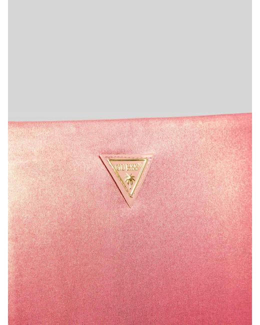 Guess Pink Bikini-Hose mit Schnürverschlüssen