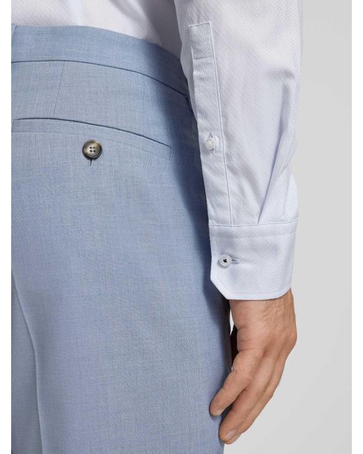 S.oliver Regular Fit Pantalon Met Viscose in het Blue voor heren
