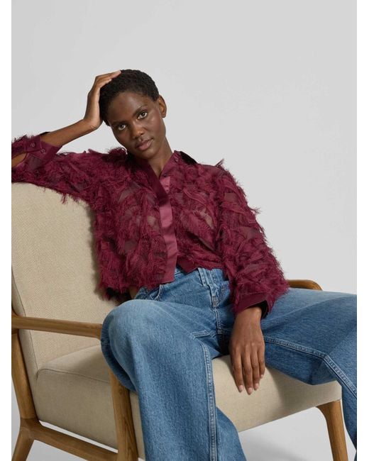 SELECTED Overhemdblouses in het Red