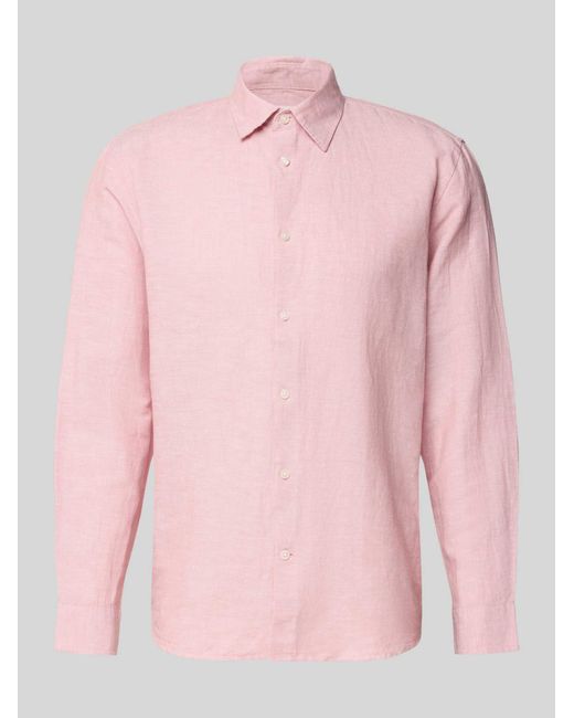 SELECTED Casual Overhemden in het Pink voor heren