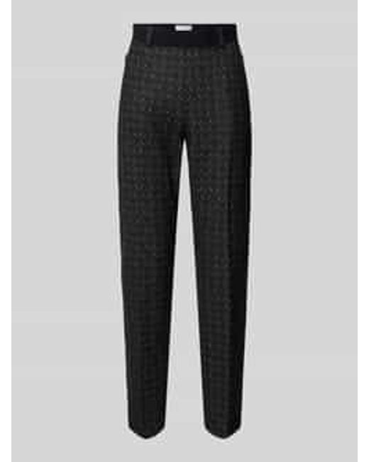 RAPHAELA by BRAX Regular Fit Stoffen Broek Met Viscose in het Black