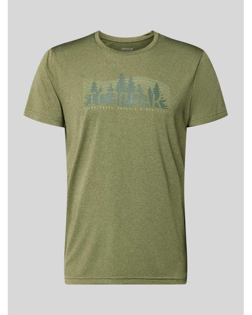 Icepeak T-Shirts in het Green voor heren