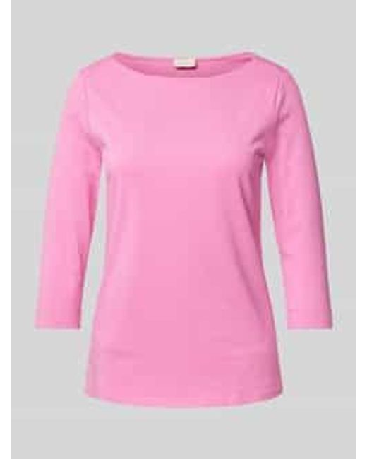 Milano Italy T-shirt Met 3/4-mouwen in het Pink