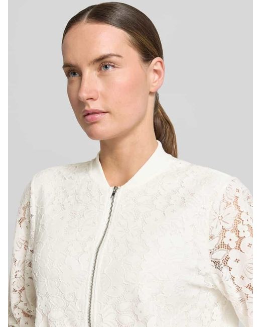 Vero Moda Natural Regular Fit Blouson aus Baumwoll-Mix Modell 'HONEY'
