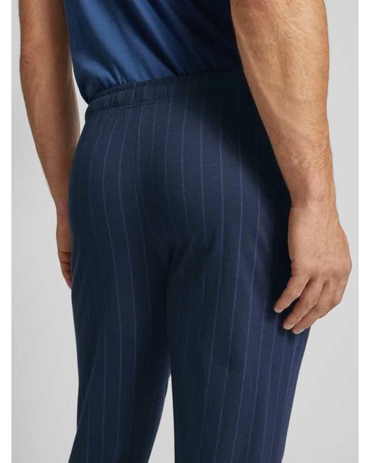 Schiesser Sweatpants Mit Eingrifftaschen in Blue für Herren