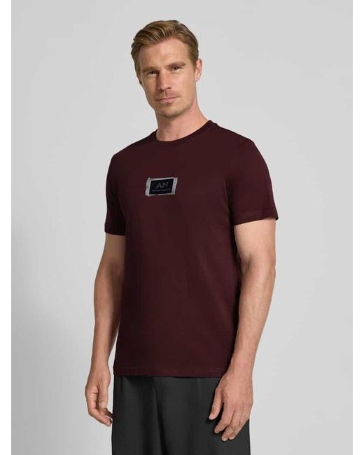 Antony Morato T-Shirt mit Label-Print in Red für Herren
