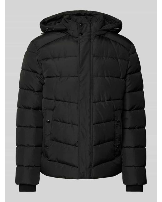 Geox Steppjacke Mit Kapuze in Black für Herren