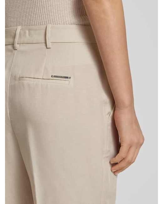 Calvin Klein Natural Hose mit französischen Eingrifftaschen