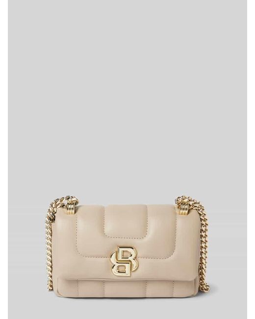 Boss Natural Handtasche Mit Logo-Applikation Modell 'B_Icon'
