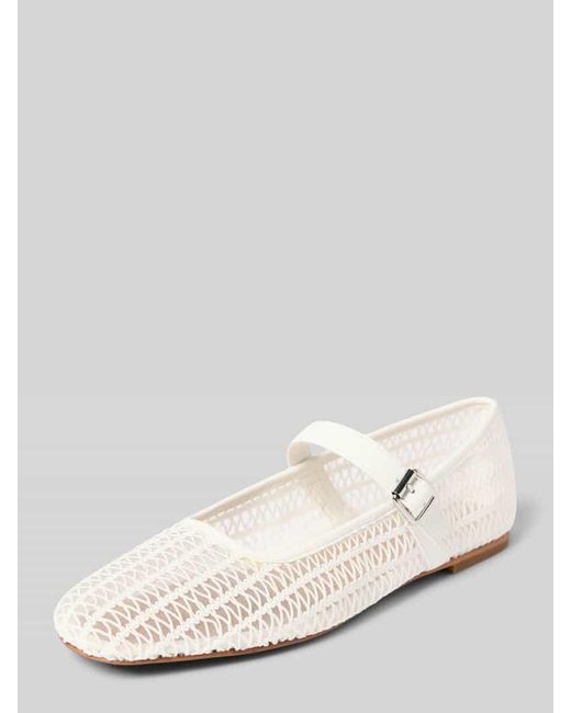 Inuovo Natural Ballerinas in semitransparentem Design