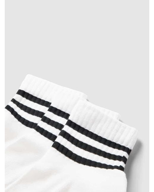 Adidas White Damen Socken mit Label-Detail im 3er-Pack