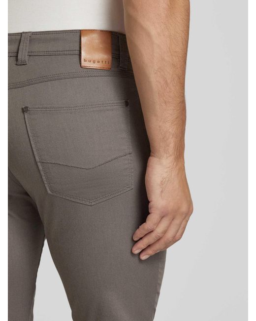 Bugatti Regular Fit Chino in het Gray voor heren