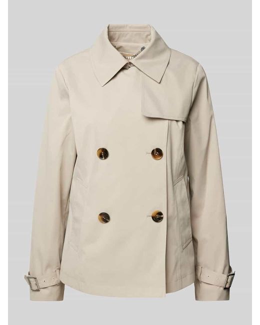 MICHAEL Michael Kors Natural Trenchcoat Mit Leistentaschen