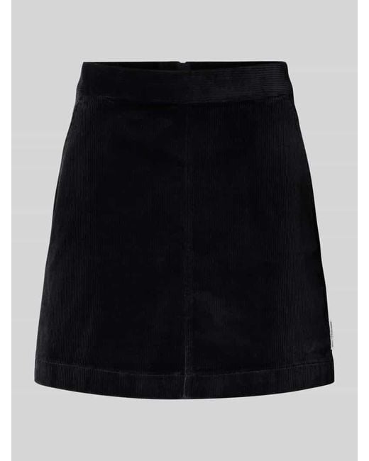 Marc O' Polo Black Regular Fit Mini-Rock aus Baumwoll-Mix