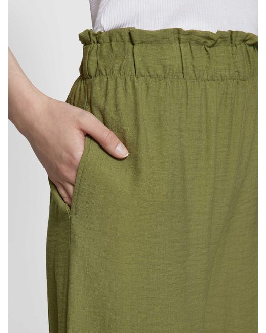 Fransa Green Regular Fit Culotte mit elastischem Bund Modell 'Hot'
