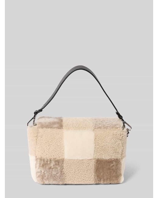 Bogner Natural Shoulder Bag mit Logo-Prägung Modell 'Hochalp'