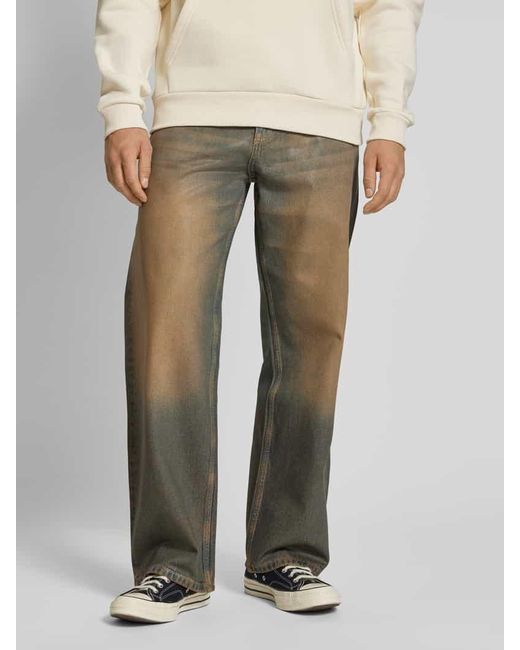 EightyFive Jeans mit 5-Pocket-Design in Green für Herren
