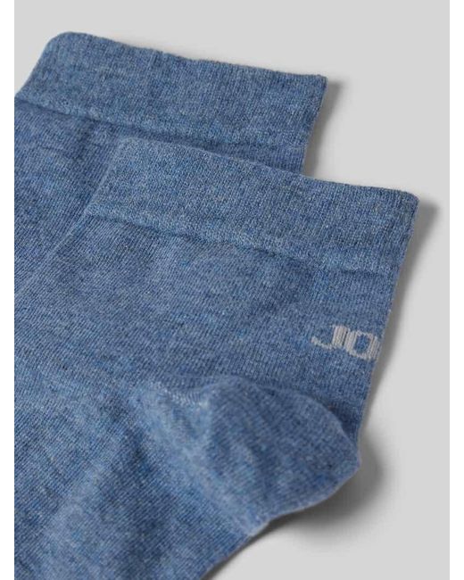 Joop! Sneakersocken mit Label-Print in Blue für Herren
