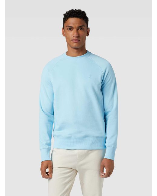 Drykorn Sweatshirt mit Label-Detail Modell 'FLORENZ' in Blue für Herren
