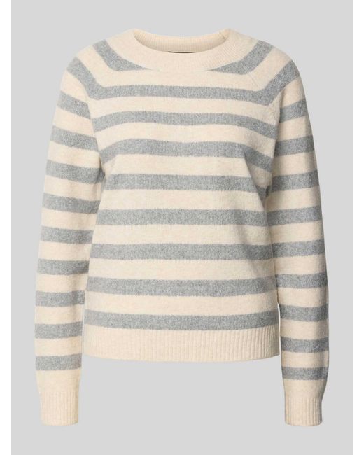 Vero Moda Gebreide Pullover in het Natural