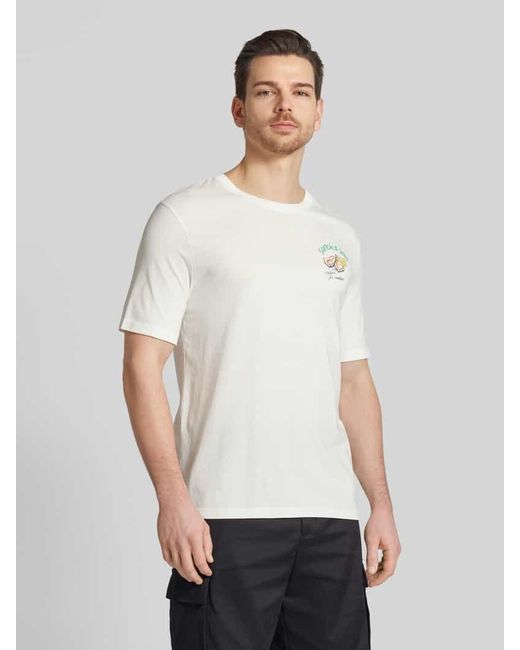 Scotch & Soda T-Shirt mit Rundhalsausschnitt in White für Herren