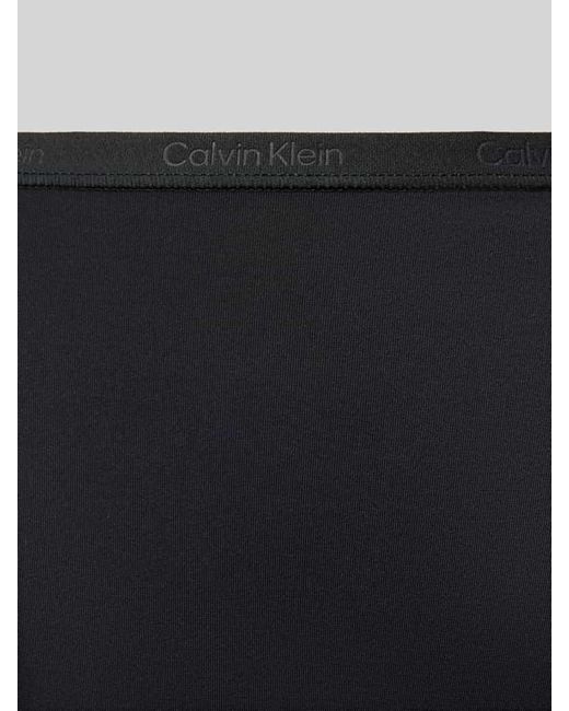 Calvin Klein Black String mit elastischem Bund
