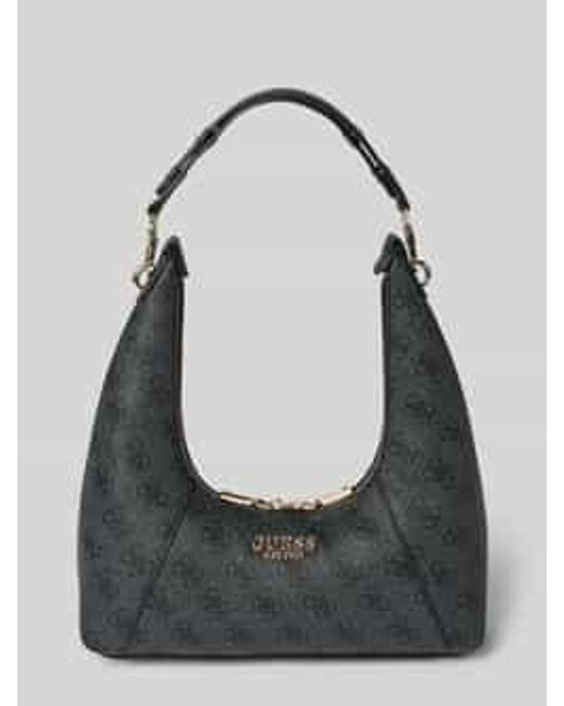 Guess Handtas Met Labelapplicatie, Model 'Calista' in het Black