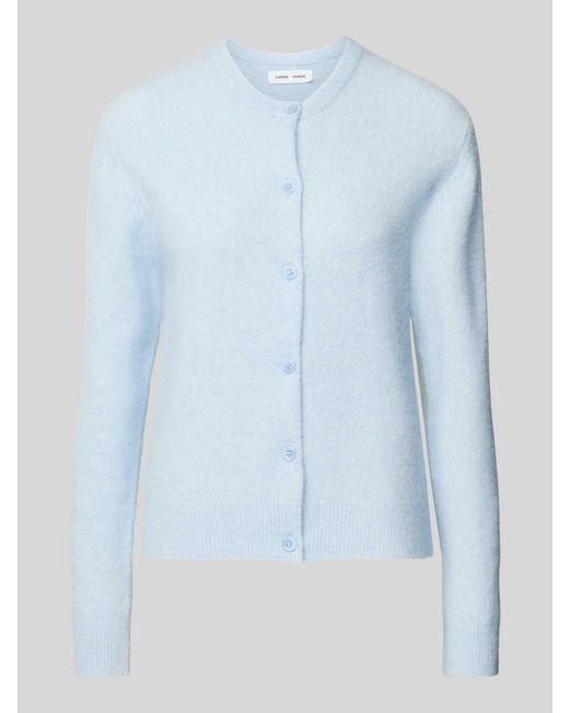 Samsøe & Samsøe Vest Met Knoopsluiting in het Blue