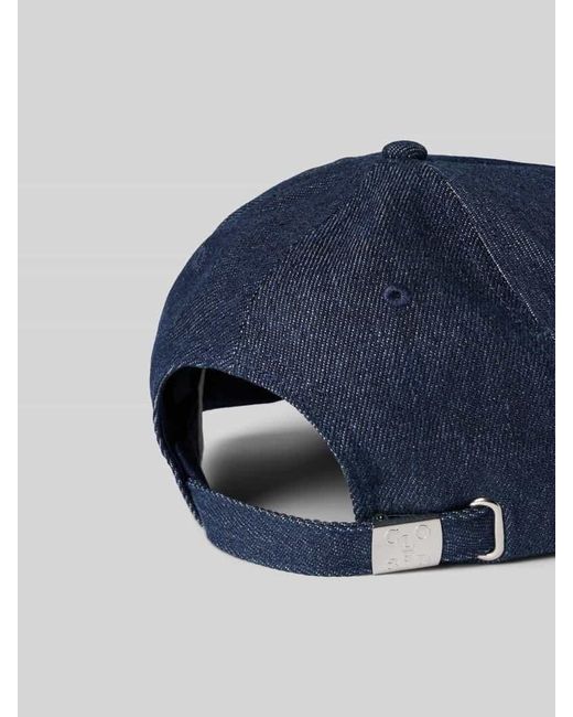 Closed Base Cap in Denim-Optik in Blue für Herren