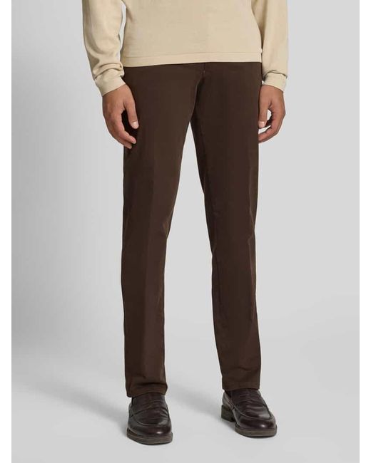 Mmx Chino mit Gesäßtaschen Modell 'Lupus' in Brown für Herren