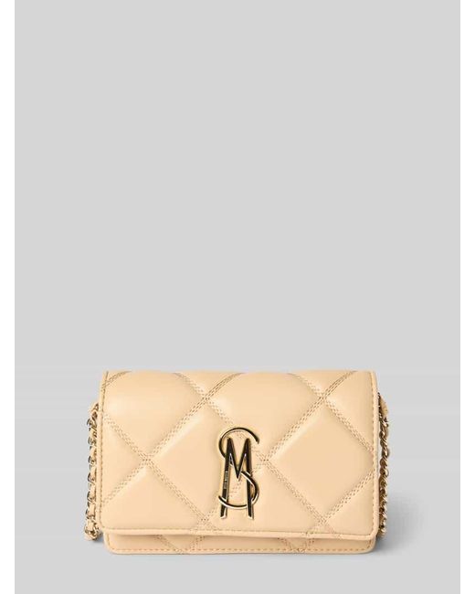 Steve Madden Natural Crossbody Bag mit Logo-Applikation Modell 'Bendue'