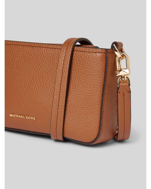 MICHAEL Michael Kors Handtas Met Labelapplicatie in het Brown