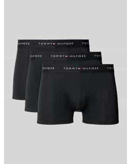 Tommy Hilfiger Regular Fit Boxershort Met Label in het Black voor heren