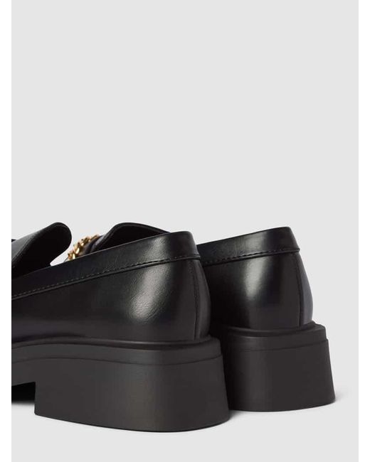 ONLY Black Loafers in unifarbenem Design Modell 'LAZULI'