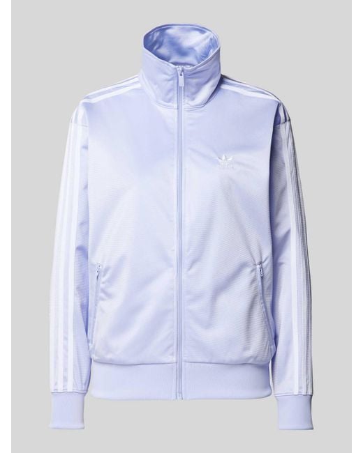 Adidas Originals Blue Trainingsjacke mit Label-Stitching Modell 'FIREBIRD'